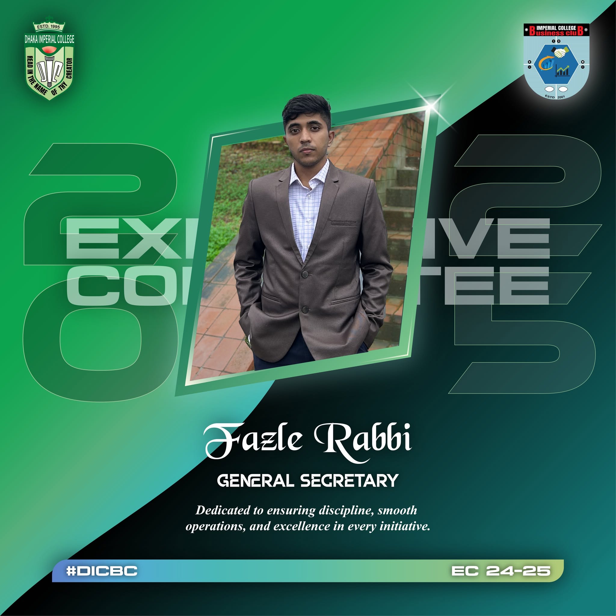 Fazle Rabbi - General Secretary