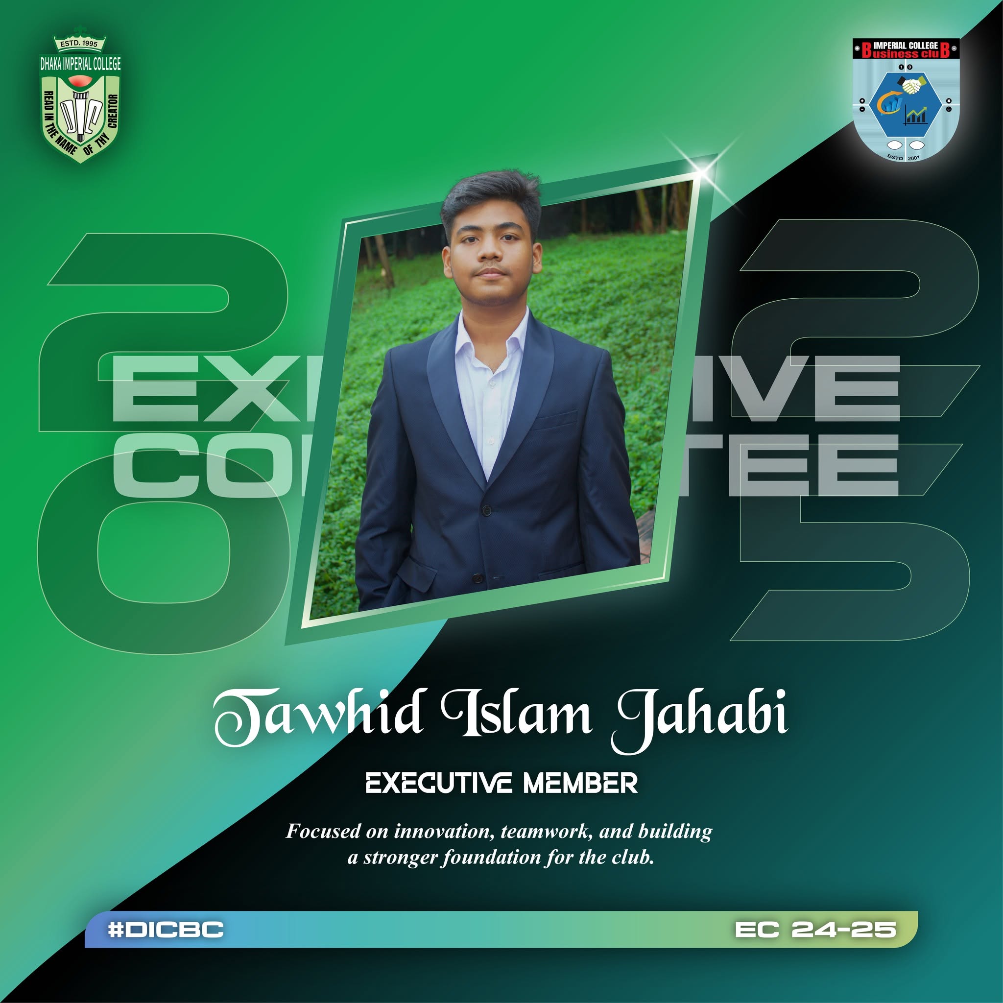 Tawhid Islam Jahabi - Executive Member